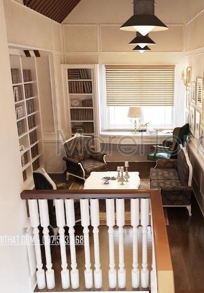 Thiết kế nội thất biệt thự tân cổ điển tại Vinhomes Riverside - HS0711 Hà Nội - Anh Tuấn